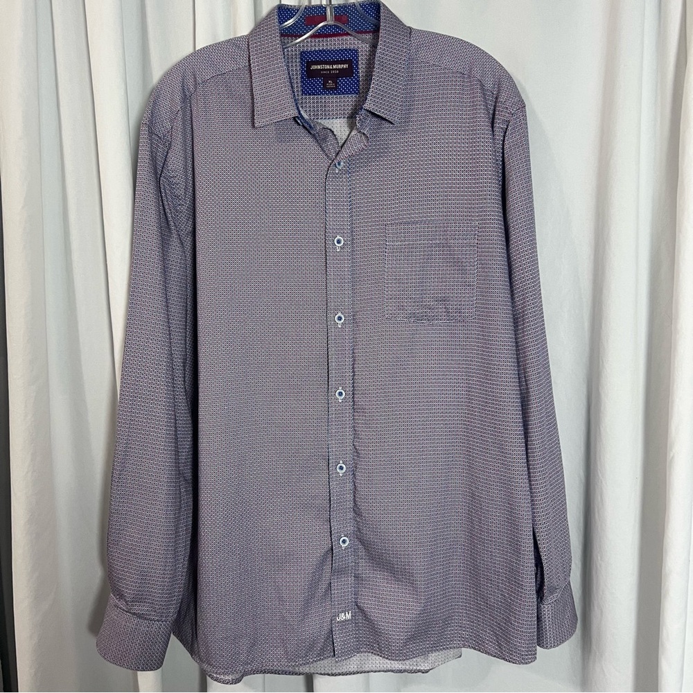 Johnson & Murphy Men's Button Dress Shirt